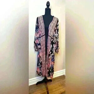 NWT Boho Kimono Duster